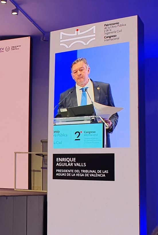 Enrique Aguilar - Tribunal de las Aguas Congreso Patrimonio Obra Pública